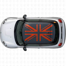 Union Jack britische Flagge Dach Vinyl Aufkleber Set für MINI Cooper S JCW_4