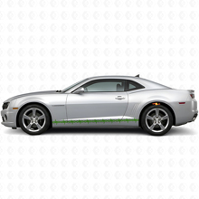Stacheldraht Seitenstreifen Vinyl-Aufkleber-Set für Dodge Challenger Charger_3
