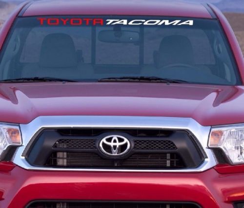 Toyota Tacoma Windschutzscheiben-Banner Vinylaufkleber für Toyota Tacoma