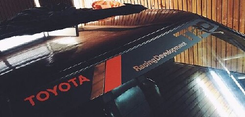 TRD-Stil Windschutzscheiben-Banner Vinylaufkleber für Toyota AE86