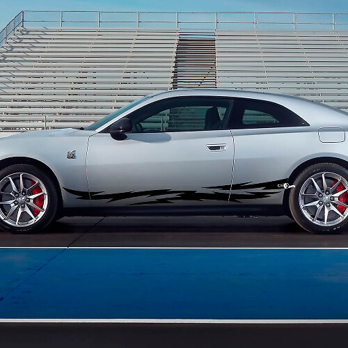 Seitenstockstreifen für Dodge Charger Electric 5
