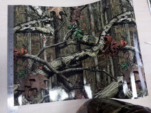 Camouflage-Streifen Türschweller Vinyl-Aufkleber für Dodge Ram 1500_3