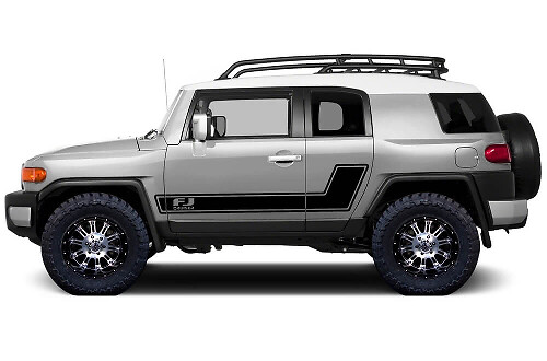 Individuelles Seitenstreifen-Aufkleber-Kit für Toyota FJ Cruiser 2007-2014