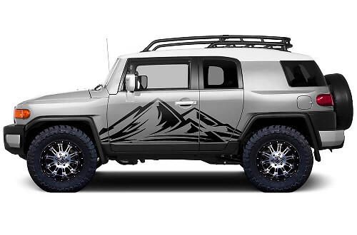 Mountain Side Vinyl-Aufkleberset für Toyota FJ Cruiser 2007-14