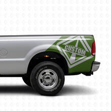 Individuelle Heckkotflügel Vinyl-Aufkleber für Musclecar F-250 F-350_3