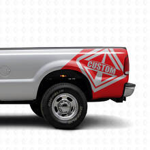 Individuelle Heckkotflügel Vinyl-Aufkleber für Musclecar F-250 F-350_4