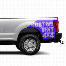 4x4 Hintere Seitenkotflügel Vinyl-Aufkleber Für Musclecar F-250/350_2