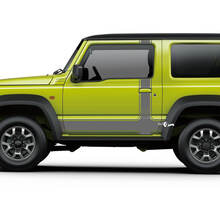 Suzuki JIMNY Seitentüren Streifen Aufkleber Logo Linien Aufkleber
 2