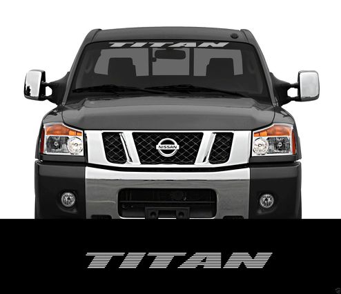 TITAN Nissan Frontscheibe Fenster Banner Aufkleber Aufkleber Titan Nismo