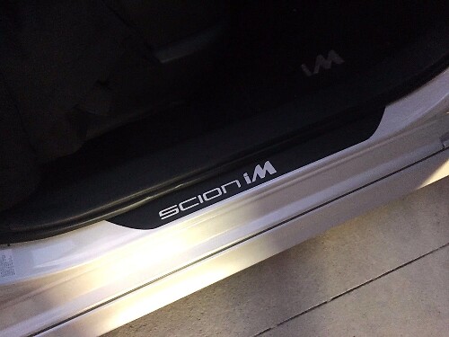 Scion iM Türschweller Vinyl-Aufkleber Set