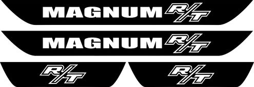 Dodge Magnum R-T Einstiegsleisten aus Vinyl