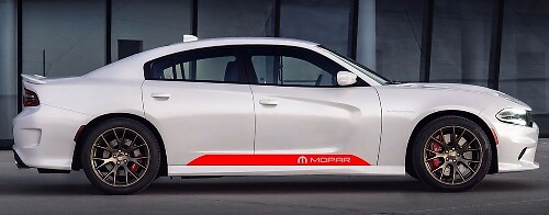 Mopar Style Streifen Seiten Tür Vinyl Aufkleber für Dodge Charger 2011-2017