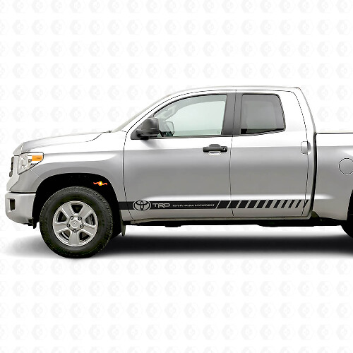 TRD-Stil Seitenstreifen Vinyl-Aufkleber-Kit für Toyota Tundra CrewMax 2007-2015