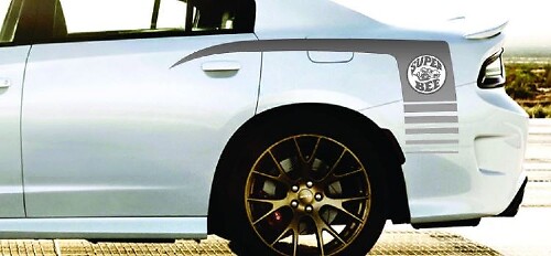 Passend für alle DODGE CHARGER R-T, SRT, SRT8, SXT Super Bee Quarter Panel Aufkleber

