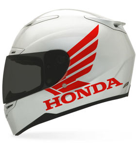 2 Honda Aufkleber für Helm Aufkleber Motorradteile Punkt Schuh Arai Glocke