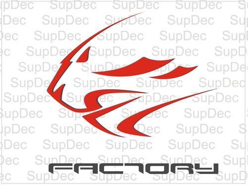 Aprilia Factory Löwenabziehbilder Aufkleber