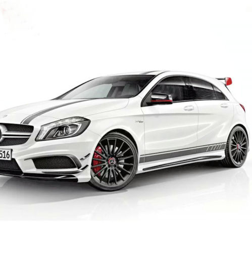 Racing-Streifen Komplettset Vinyl-Aufkleber für Mercedes-Benz A45 AMG
