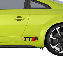 TTS Style Seiten-Karosserie Vinyl-Aufkleberset für Audi TT_2