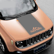 Blackout Mountains Motorhauben-Vinylaufkleber für Jeep Renegade_2
