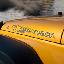 Mountain Rockrider Motorhauben-Vinylaufkleber für Jeep Wrangler JK JKU 2