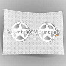 Star-Buchstaben Vinyl-Aufkleber für Jeep Renegade_3