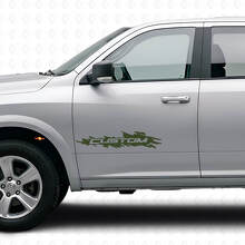 Custom Splash Style Türvinylaufkleber für Dodge Ram Rebel 1500-3500 2009-2016_3