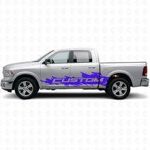 Mud Splash Custom Seitliches Vinyl-Aufkleber-Kit für Dodge Ram Rebel 2009–2016_2