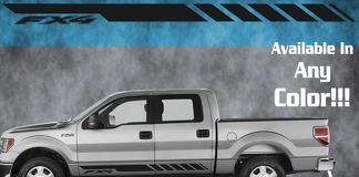 2010 2011 2012 2013 2014–2020 Ford Rocker Vinyl Aufkleber Aufkleber 4 x 4 Ecoboost FX4 F150