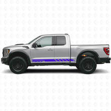 Schachbrett-Muster Custom Seitenstreifen Vinyl-Aufkleber für Musclecar Truck 2010-2020_2