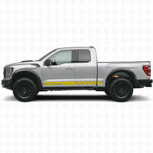 Schachbrett-Muster Custom Seitenstreifen Vinyl-Aufkleber für Musclecar Truck 2010-2020_6