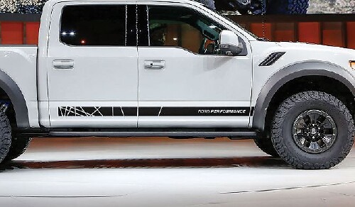 Ford F-150 Raptor 2017 Grafik Seitenstreifen Aufkleber Retro Ford Performance