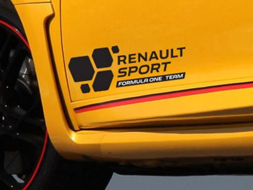 Renault Sport Formula One Team F1 2016 Aufkleber autocollante Clio Megane