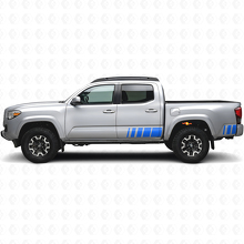 Retro-Stil Seitenstreifen Vinyl-Aufkleberset für Toyota Tacoma 2016_2