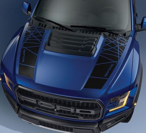 Ford F150 Raptor 2017 Motorhauben-Grafikpaket-Aufkleber – 2