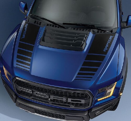 Ford F150 Raptor 2017 Motorhauben-Grafikpaket-Aufkleber – 1