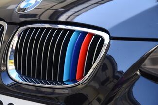 BMW M-Farben Nierengitterstreifen, 3er-Set Streifen, Vinyl-Aufkleber
