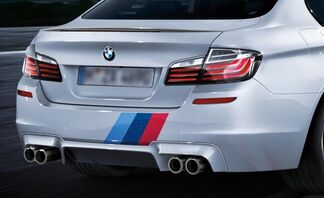 BMW M Farbstreifen Rallye hinten Kofferraum Racing Motorsport Vinyl-Aufkleber
