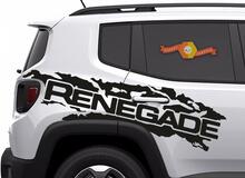 NEU 2017–2019 Jeep Renegade Graphics – Aufkleber-Set mit matt glänzenden Oberflächen 2