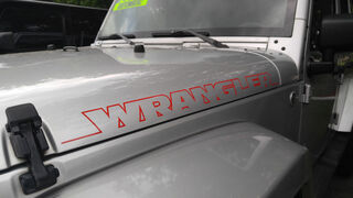 2pcs New Wrangler Hood Side Decal Grafik Jeep Wrangler Rubicon Sahara jede Farbe
