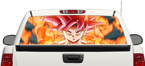 Dragon Ball Super Goku Heckscheibenaufkleber Pick-up SUV Auto 3