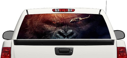 Kong Skull Island Heckscheibenaufkleber für Pickup Truck SUV