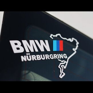 Nürburgring BMW Racing Sport Auto Fenster Windschutzscheibe Aufkleber Aufkleber
