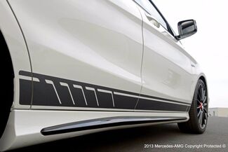 Style Stripes Vinyl-Aufkleber für Mercedes Benz CLA AMG, Schwarz
