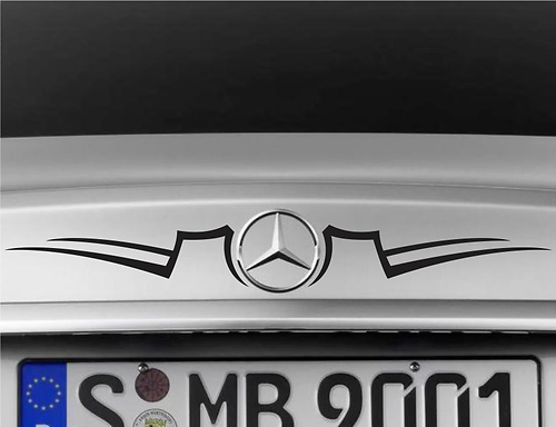 Tribal-Tattoo-Stil Vinyl-Aufkleber-Set für Mercedes Benz