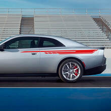 Side Quarter Panel Decal Stripes für Dodge Charger Electric
 3