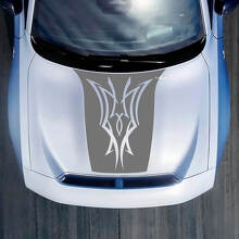 Hood Tribal Decal Aufkleber für Dodge Charger Electric
 2