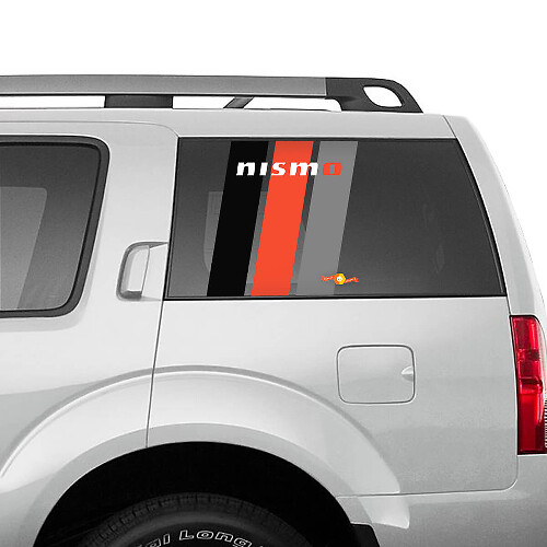 Nismo Heritage Stripes Vinyl -Aufkleber Aufkleber für Nissan Quarter Fenster
