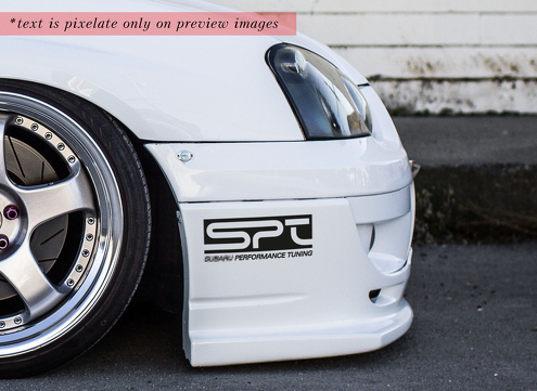 2x SPT Suba Performance Tuning Motorsports Racing Vinyl Aufkleber passend für Impreza BRZ WRX Legacy