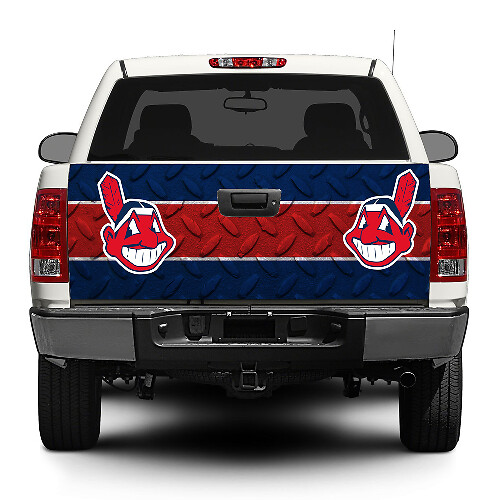 Cleveland Baseball Tailgate Vinyl-Aufkleber für Pickup-Trucks