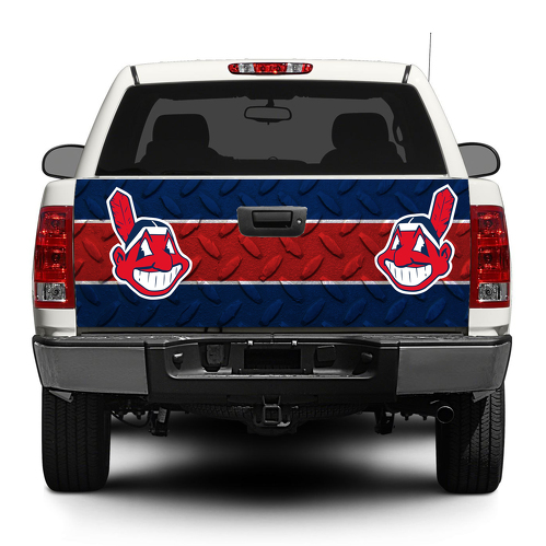 Cleveland Indians Baseball Heckklappen-Aufkleber, Aufkleber, Pick-up-Truck, SUV, Auto